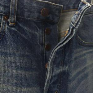 CELINE N574 930F urt Jeans In Union Wash Denim