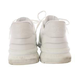 CELINE ランナースニーカー 40 ホワイト RM0293 CR-01