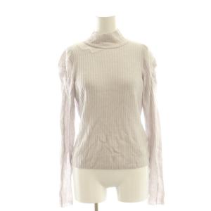 × 石井美保 SpecialCollaboration 23AW フリルディティールリブニット ハイネックプルオーバー