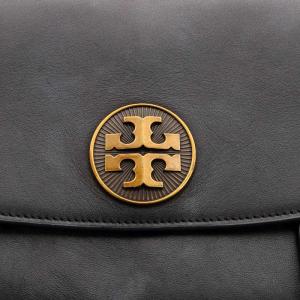 TORY BURCH ショルダーバッグ レザー 黒 ブラック /AK19