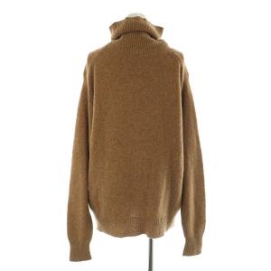 STUNNING LURE ヤクオーバータートル ニット セーター 長袖 S 茶色 ブラウン /ES OS