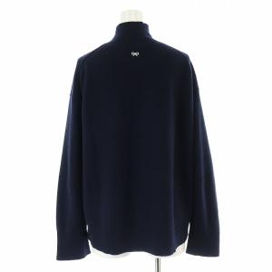 ANYA HINDMARCH UNIQLO カシミヤハイネックセーター ニット 長袖 M 紺 ネイビー
