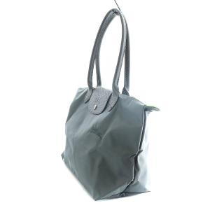 Longchamp ル プリアージュ M ショルダーバッグ トート ナイロン グリーン L2605919P66 /AS OS