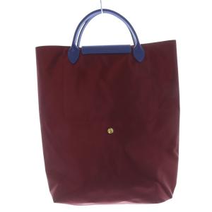 Longchamp ルプリアージュ リプレイ トートバッグ ハンドバッグ 赤 レッド 青 ブルー 10168091P47