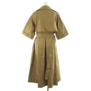 allureville 24AW ハーフスリーブトレンチ コート アウター 五分袖 2 M ベージュ /KO OS