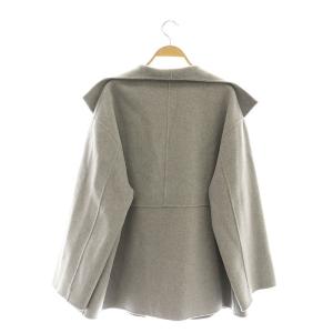 Plage 22AW ハミルトンハーフコート ウール 36 グレー