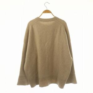 EVERYDAY I LIKE 22AW Aries クルーネックプルオーバー ニット セーター 長袖 グレージュ