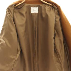 JOURNAL STANDARD relume ミドル丈 チェスターコート アウター ダブル ウール 38 M 茶 ブラウン