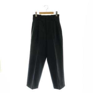 エディ スマリン by Hedi Slimane ウールタックパンツ ボトムス ジップフライ センタープレス
