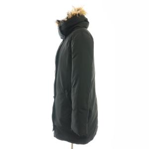 Plage ラクーンファー付きダウンコート ダウンジャケット アウター 36 S 黒 ブラック /KO OS