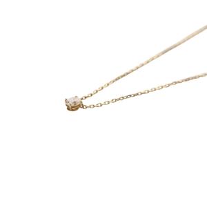 AHKAH vivian couture ネックレス 1Pダイヤモンド K18 ゴールド