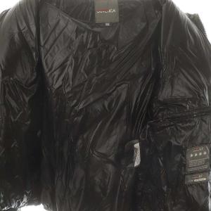 DUVETICA Dionisio ダウンジャケット フード ジップアップ ナイロン 46 黒 ブラック /ES OS