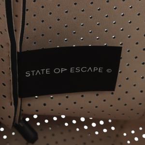STATE OF ESCAPE フライングソロ ストーン トートバッグ ピンク