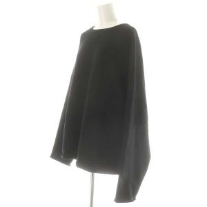 SEEALL GULLIVER スウェット トレーナー 長袖 オーバーサイズ 裏起毛 2 黒 ブラック /ES OS