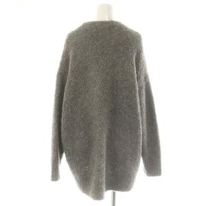 SAKULA アルパカ混ニット セーター 長袖 38 グレー /DO OS