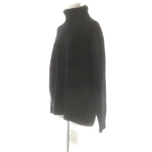 UNITED ARROWS ウールカシミヤタートルネック ニット セーター 長袖 黒 ブラック /HK OS