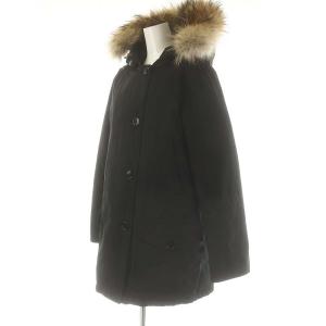 WOOLRICH ARCTIC PARKA ダウンジャケット ダウンコート アウター フード S 黒 ブラック