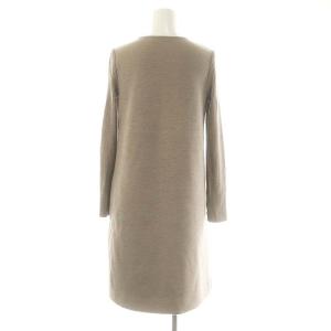 FOXEY Siena ニットドレス ワンピース 38 グレージュ 40389