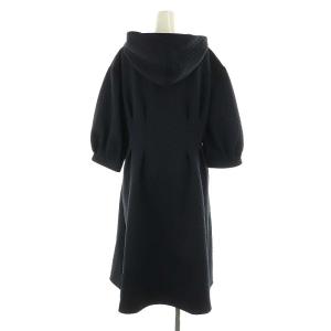 René 22年 パフスリーブキルティングコート 38 ダークネイビー