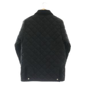 MACKINTOSH ウールキルティングコート アウター ブル フロントボタン 38 M 黒 ブラック