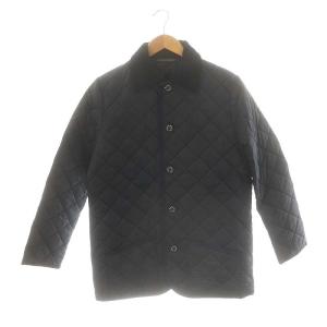 ナイロンキルティングコート 中綿 40 紺 ネイビー