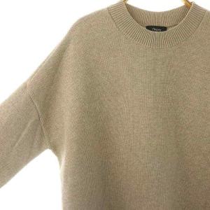 Theory 23AW CLEAN COTTONCASH LINE STITCH PO プルオーバー ニット セーター 長袖 カシミヤ混