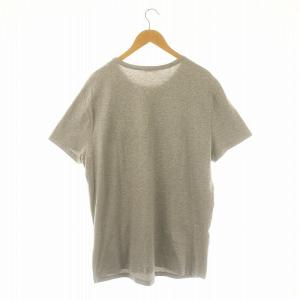 MONCLER MAGLIAロゴプリントTシャツ カットソー XXXL グレー