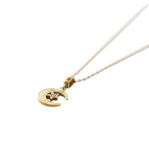 Loree Rodkin petit crescent moon ネックレス 18K