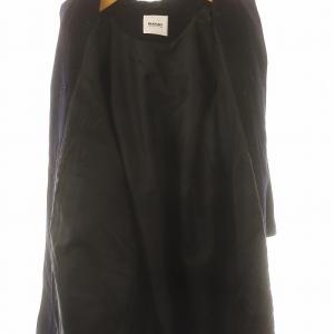 BEAMS BOY メルトン ロング ダッフルコート アウター トグルボタン ウール混 紺 ネイビー /KO OS SH