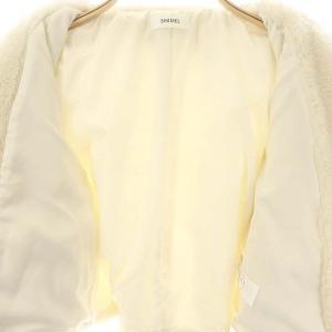 SNIDEL 23AW ボアショートジャケットコート ダブル 1 アイボリー