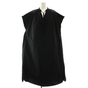 vingt-trois 23SS フレンチスリーブ ワンピース 32 黒