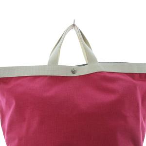 Hervé Chapelier エストネーション別注 コーデュラ舟型 トートバッグ ハンドバッグ ピンク 725C