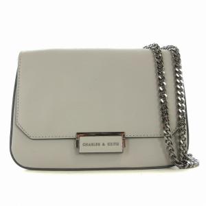 ショルダーバッグ チェーンストラップ 肩掛け グレー /EA OF