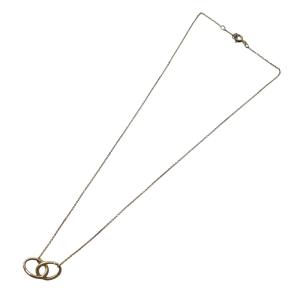 TIFFANY&Co. ダブルループ ネックレス ペンダント 925 シルバーカラー