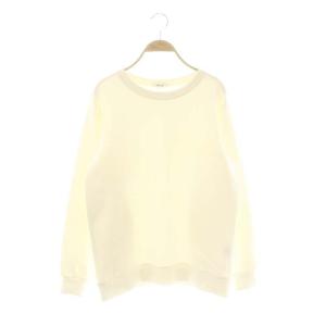 ボリュームスリーブスウェット長袖スウェット プルオーバー F 白 ホワイト /HK OS