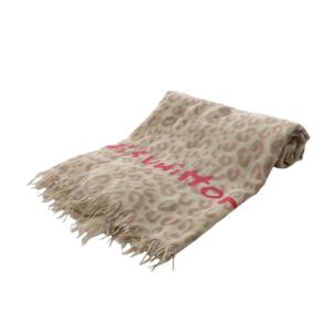 LOUIS VUITTON エトール ストール レオパード ベージュ ピンク