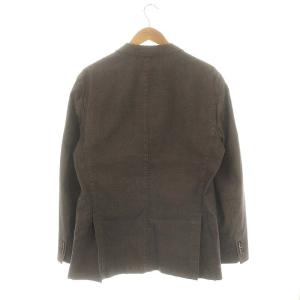 BOGLIOLI LINEA 50K テーラードジャケット ストライプ サイドベンツ 54 茶 ブラウン