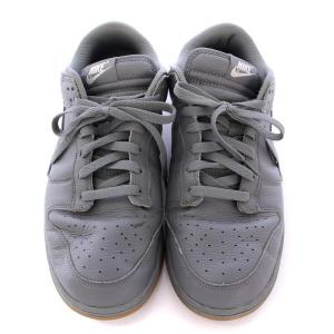 NIKE DUNK LOW BY YOU カスタム スニーカー US10.5 グレー