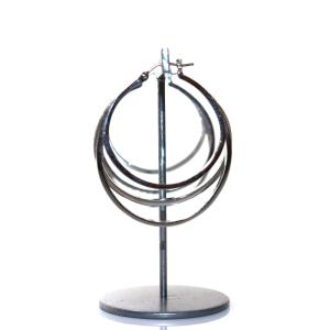 SWAROVSKI Spiral ピアス 両耳用 ラインストーン シルバーカラー 5099219 /AQ OS