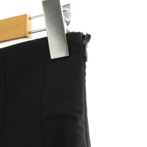 SNIDEL 24SS サイドプリーツスカショーパン パンツ キュロット ショート ミニ 0 黒 ブラック