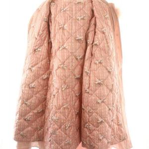 M'S GRACY Fit & Flare Taffeta Coat