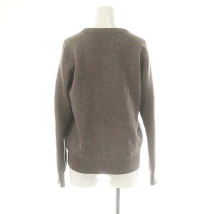 SLOANE 12G天竺ダブルフェイスニットセーター 長袖 ウール 1 モカブラウン /MI OS