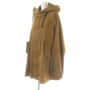 Shinzone ザシンゾーン TOWN PARKA パーカー コート フード ジップアップ 36 茶 ブラウン