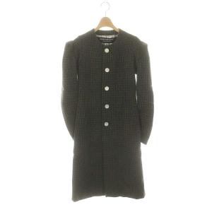 COMME des GARCONS AD1995 ノーカラーウールコート