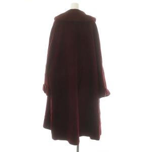 COMME des GARCONS COMME des GARCONS コムコム オールド ショールカラーコート ウール カシミヤ混 S ワインレッド