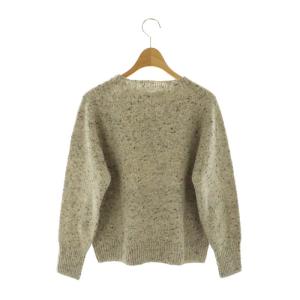 MARGARET HOWELL ドネガルツィードネップ ニット M グレー
