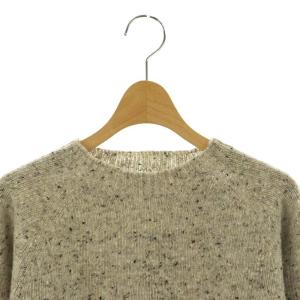 MARGARET HOWELL ドネガルツィードネップ ニット M グレー