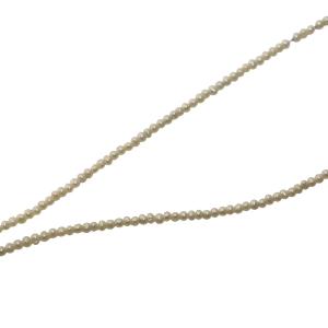 NOJESS パール ネックレス チェーン K10 YG 白 ホワイト ゴールドカラー /AQ OS SH
