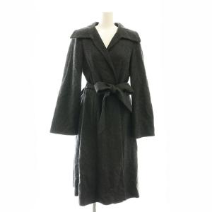 ガウンコート カシミヤウール アウター 38 S グレー /KO OS