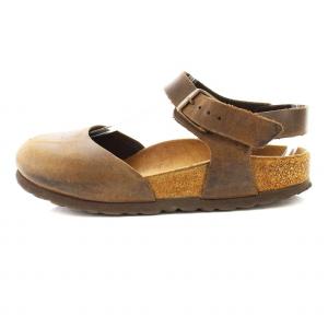 BIRKENSTOCK MESSINA メッシーナ サンダル レザー 22.5cm 茶 /MM OF